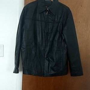 Men's leather jacket